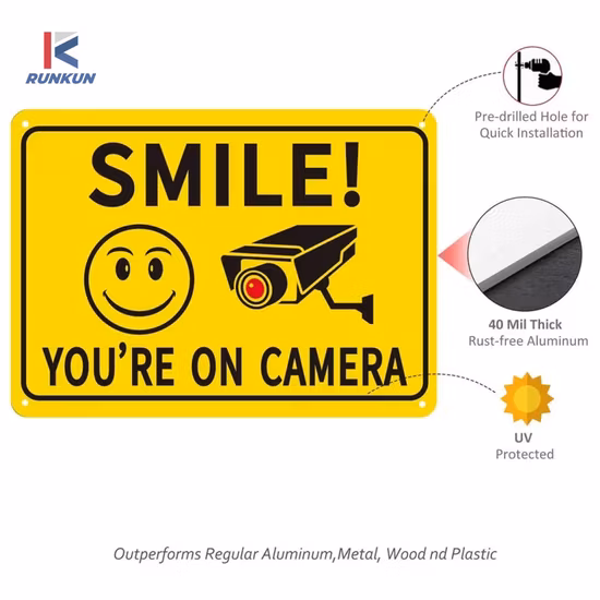 Sinal de aviso de tráfego de design personalizado Sinal de trânsito à frente do trabalho rodoviário